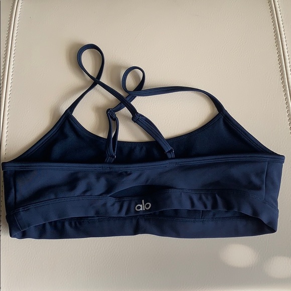 Alo airlift intrigue bra dark navy - Picture 2 of 4